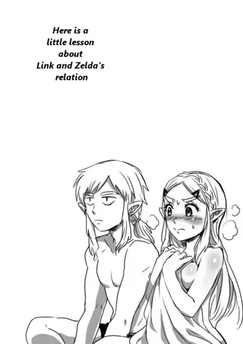 Link to Zelda no Shoshinsha ni Yasashii Sex Nyuumon | Here is a little lesson about Link and Zelda's relation, English