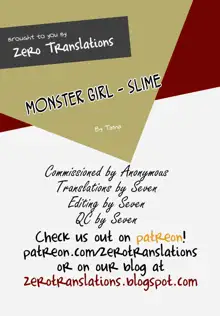 MONMUSU -Slime Hen- | Monster Girl - Slime, English