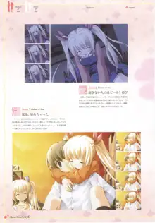 clover heart's visual fan book, 日本語