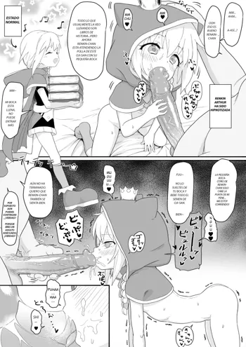 Renkin Arthur-chan 4 Page Manga (decensored), Español