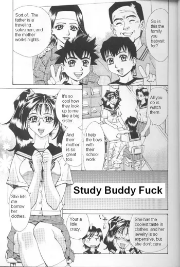 Study Buddy Fuck, English