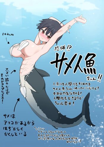 助けたサメの人魚との淫らな生活, 日本語