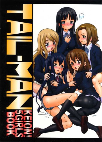 TAIL-MAN KEION! 5GIRLS BOOK BOOK, 日本語