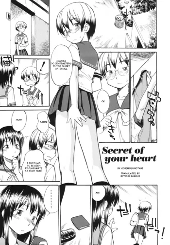 Secret of your heart, English
