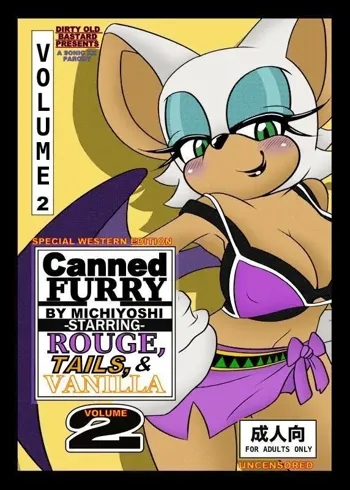 CANNED FURRY VOLUME 2. SPECIAL WESTERN EDITION (uncensored), 日本語